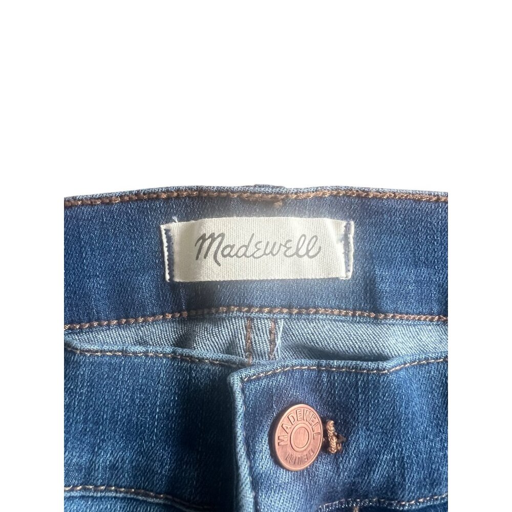 Madewell 9" High-Rise Skinny Jeans Stretch Cotton Blend Denim Medium Wash 34 - Picture 10 of 16